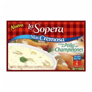 Crema Sopera Pollo Champiñones 6 Porciones 89 g