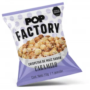 Crispetas Pop Factory Gourmet Caramelo x 15 g