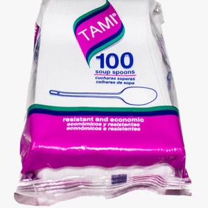 Cuchara Tami Blanca x 100 und Sopera
