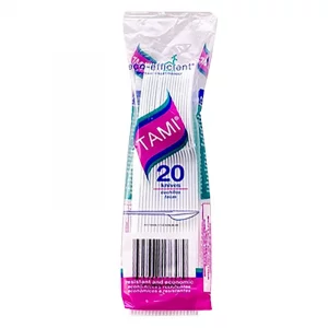 Cuchillo Tami x 20 Blanco