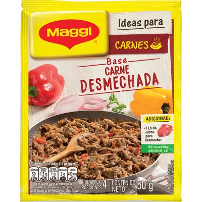 Delicias Para Carne Maggi Carne Desmechada 50 g