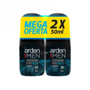 Desodorante Arden For Men Roll On Power Protech 2 und x 50 ml x 100