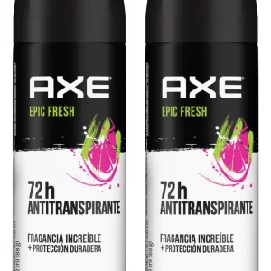 Desodorante Axe Aerosol Epic Fresh 2 und x 304 ml
