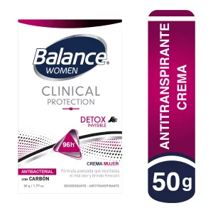 Desodorante Balance Women Clinical Detox Carbon x 50 g