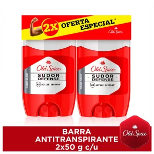 Desodorante Old Spice Seco Seco Barra 2X50 g