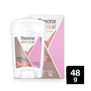 Desodorante Rexona Clinical Barra Women 48g