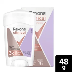 Desodorante Rexona Clinical Soft Extra Dry Women Bar 48 g