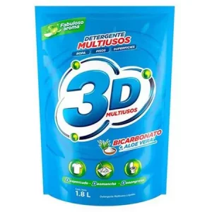 Det. 3D Multiusos Liquido Dp x 1800 ml