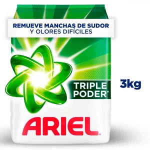 Detergente Ariel 3000 g Regular