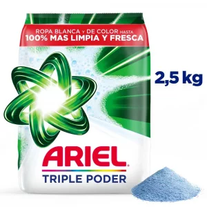 Detergente Ariel Regular en Polvo 2500 g