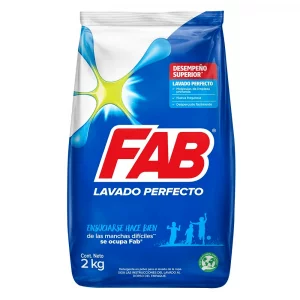 Detergente Fab Floral 2000 g