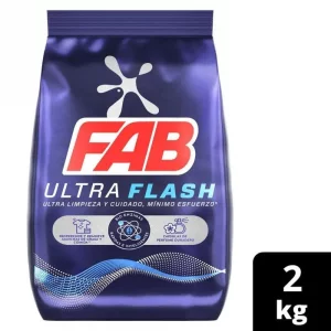 Detergente Fab Polvo Ultra x 2000 g