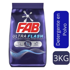 Detergente Fab Polvo Ultra x 3000 g