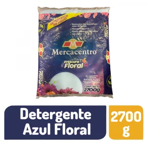 Detergente Mercacentro Azul Floral 2700 g