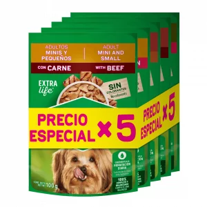 Dog Chow Pack 5 und 100 g Surtido Precio Especial x 500 g