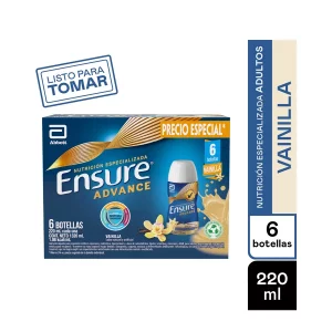 Ensure Advance Pet Vainilla 6 und Por 220 ml x 1320 ml