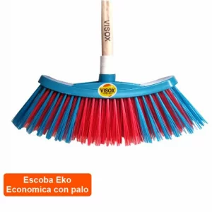 Escoba Eko Economica Dura Con Palo x 1 und