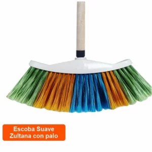 Escoba Zultana Suave Con Palo x 1 und