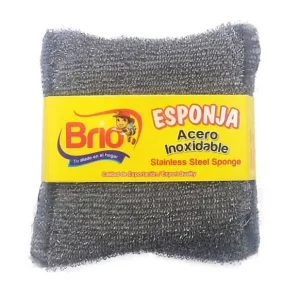 Esponja Brio Metalizada Acerada