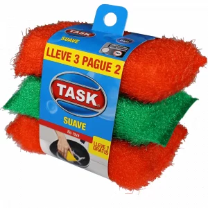 Esponja Task Suave Color Pague 2 - Lleve 3