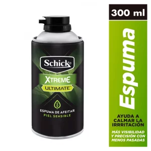 Espuma De Afeitar Shick Xtreme Ultimate x 300 ml