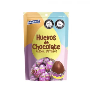 Estuche Pascua Colombina Huevitos Chocolate Con Leche x 150 g