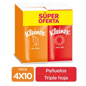 Facial Kleenex Bolsillo Precio Especial 4 und