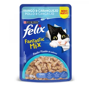 Felix Fantastic Mix Pollo y Cangrejo x 85 g