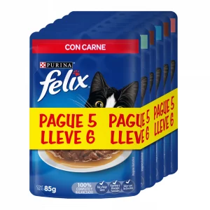 Felix Pack 85 g Pague 5 Lleve 6 und x 425 g