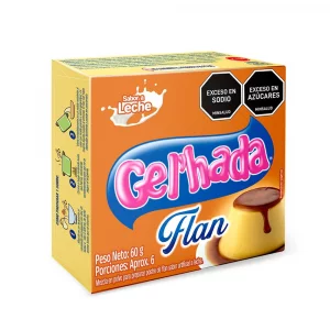 Flan Gel'Hada x 60 g  Leche