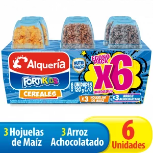 Forti Kids Cereal Azucarado-Chocolate 120 g - x6 und