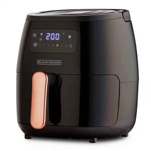 Freidora De Aire Black&Decker Negra Digital 5.7 Litros HFD5055B