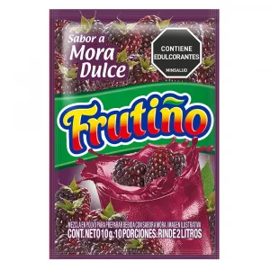 Fresco Frutiño Mora Dulce 2 Litros Sobre x 10 g