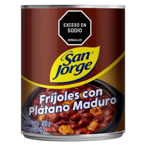 Frijoles San Jorge Con Platano Maduro x 300 g