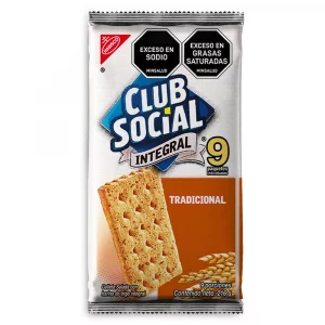 Galleta Club Social Integral x 216 g
