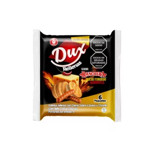 Galleta Dux Ranchera x 6 und Queso Fundido x 216 g