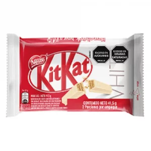 Galleta Kit Kat Nestle  x 4 und Blanco x 41.5 g