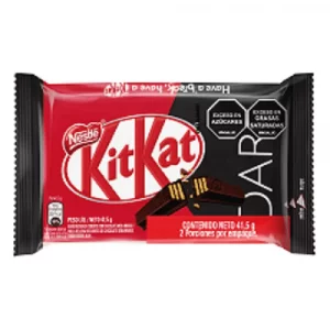 Galleta Kit Kat Nestle Dedos x 4 und Dark x 41.5 g