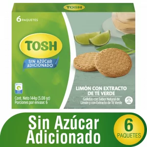 Galleta Limón Té Verde 6 und Tosh x 144 g