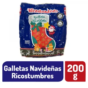 Galleta Navideña Ricostumbres Bolsa 200g