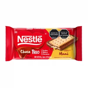 Galleta Nestle Choco Trio Mani x 90 g