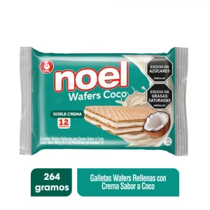 Galleta Noel Wafer x 12 und x 22 g Coco x 264 g