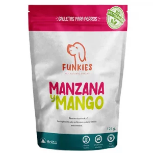 Galleta Para Perros Funkies Natural Mango Manzana x 125 g