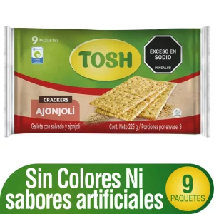 Galleta Tosh Fit Ajonjoli x 225 g
