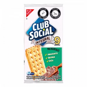 Galletas Club Social Integral Multicereal 216 g