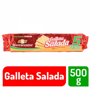 Galletas Mercacentro Salada X 5 Tacos 500 g