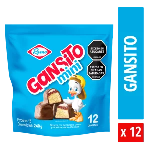 Gansito Mini Ramo 12 und x 20 g