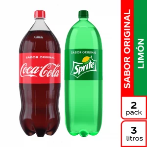 Gaseosa Coca Cola+Sprite 2X3000 ml Precio Especial