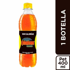 Gaseosa Colombiana Cero Postobon Pet x 400 ml