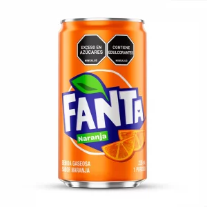 Gaseosa Fanta Naranja Lata x 269 ml